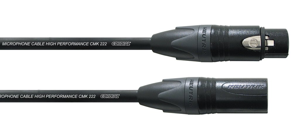CORDIAL Câble Micro XLR 10 M