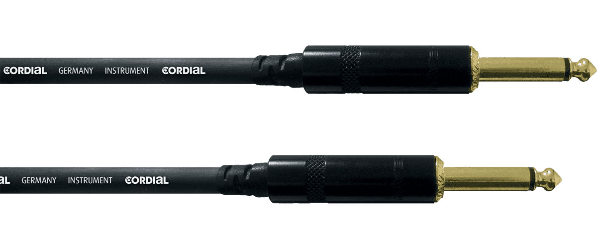CORDIAL GUITAR CABLE JACK RIGHT 3 M