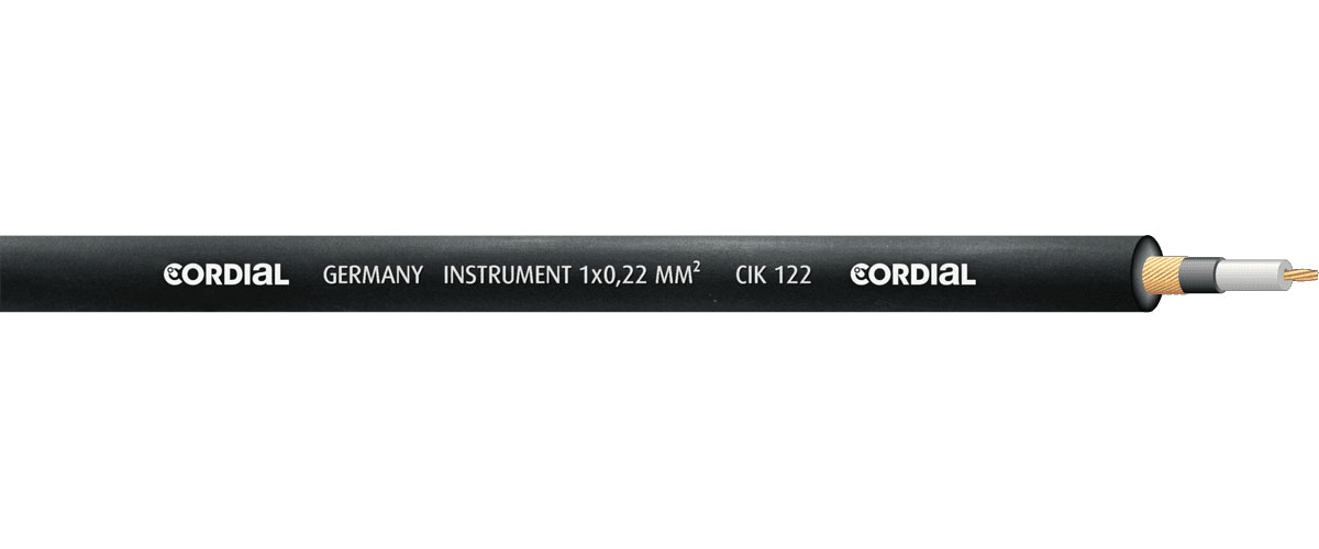 CORDIAL Bobine de Cable Instrument 1 X 0,22 Mm Double Blindage