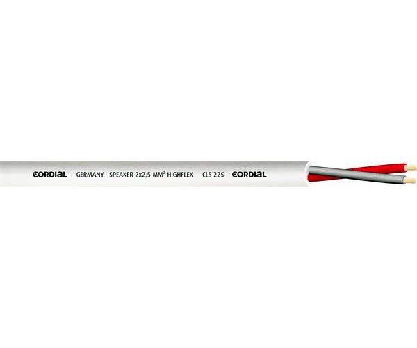 CORDIAL CABLE REEL H.P. 2 X 2,5 MM 100M