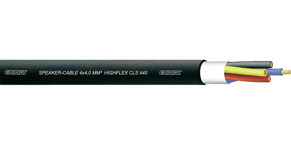 CORDIAL HP CABLE REEL 4X 4MM 100 M