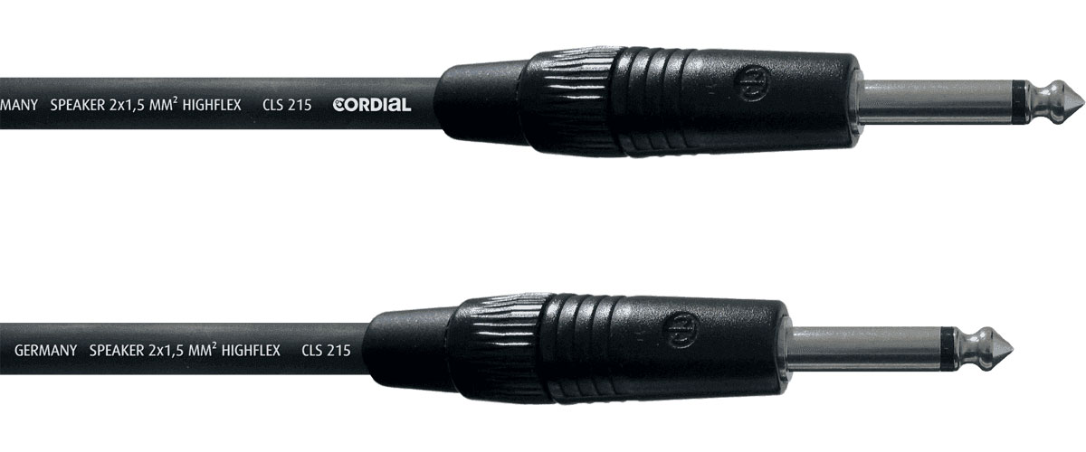 CORDIAL CABLE H.P. SPEAKON 2/JACK 1,5 M