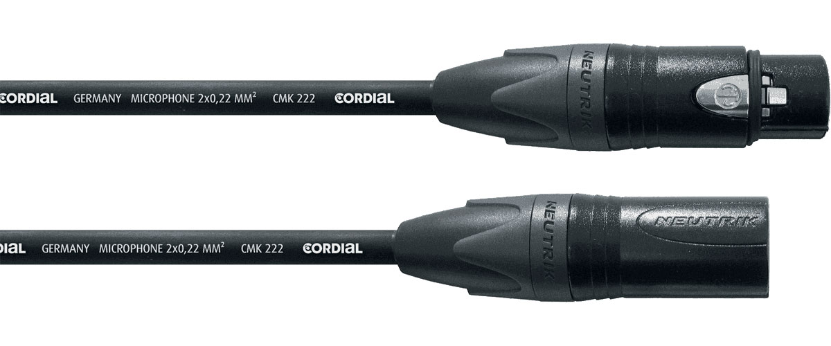 CORDIAL MICRO SELECT NEUTRIK XLR XLR 1,5M MICRO SELECT CABLE