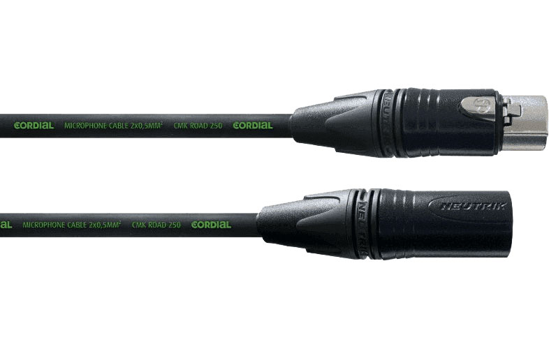 CORDIAL MICROPHONE CABLE XLR 2.5 M