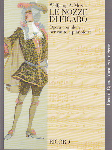 RICORDI Mozart Nozze Di Figaro