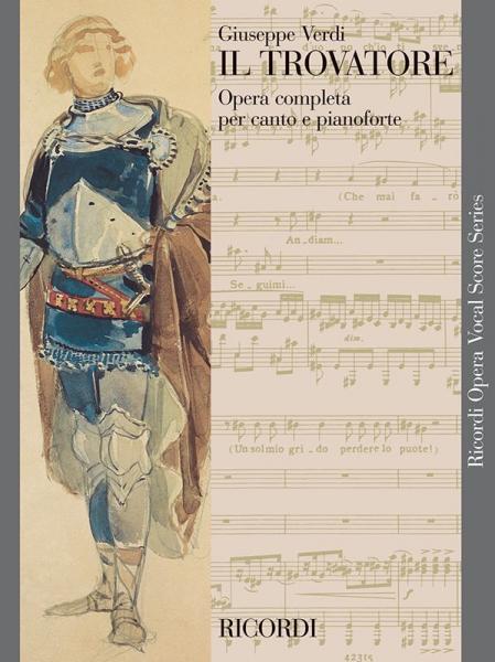 RICORDI VERDI G. - IL TROVATORE - CHANT ET PIANO
