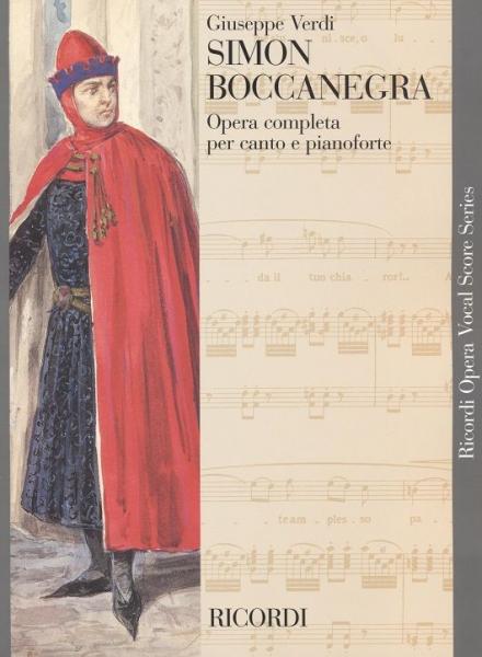 RICORDI VERDI G. - SIMON BOCCANEGRA - CHANT ET PIANO