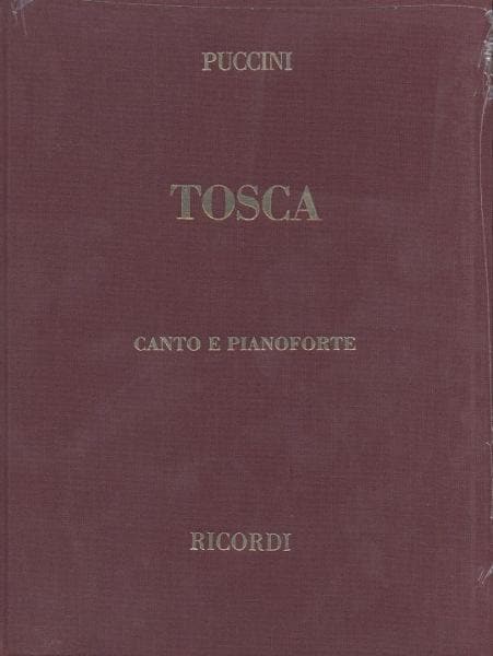 RICORDI PUCCINI G. - TOSCA - CHANT ET PIANO