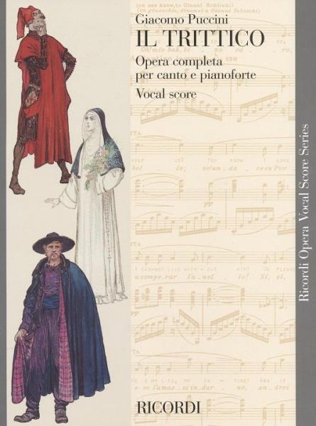 RICORDI PUCCINI G. - TRITTICO - BROCHURE - CHANT ET PIANO