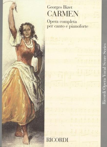 RICORDI BIZET G. - CARMEN - CHANT ET PIANO
