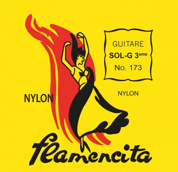 SAVAREZ FLAMENCITA CLASSIC CORDS 10-PIECE REPLENISHMENT 3RD LIGHT NYLON