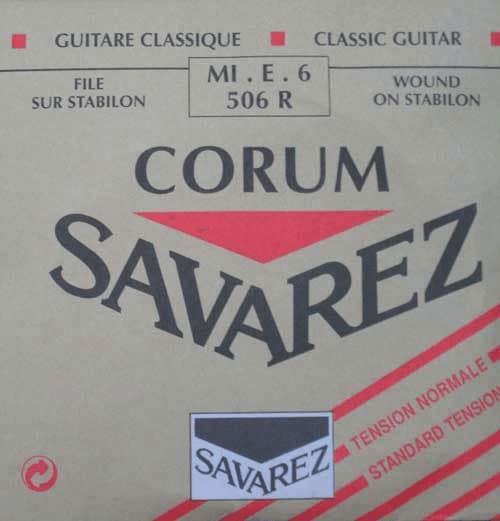 SAVAREZ 506R MI CORUM ROUGE TIRANT NORMAL (UNITE)