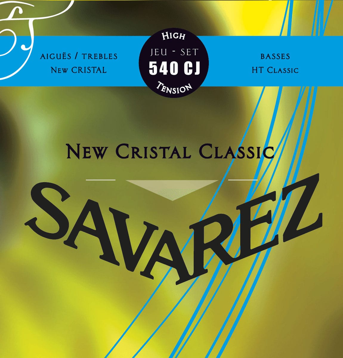 Savarez 570CR Cristal Rouge Tirant normal - Jeu de cordes guitare classique,  Accessoire pour guitare, Top Prix