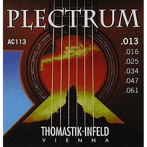 THOMASTIK AC113 PLECTRUM MEDIUM 13-61
