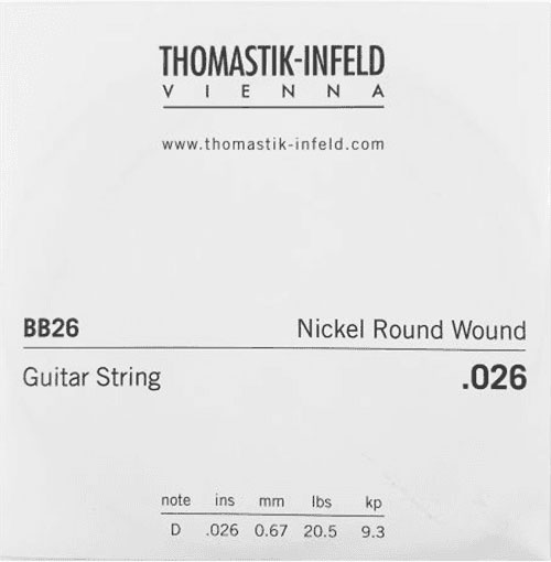 THOMASTIK THOMASTIK STRINGS FOR ELECTRIC GUITARS STRINGS DETAIL.026