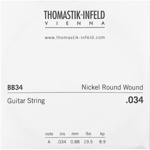 THOMASTIK THOMASTIK STRINGS FOR ELECTRIC GUITARS STRINGS DETAIL.034