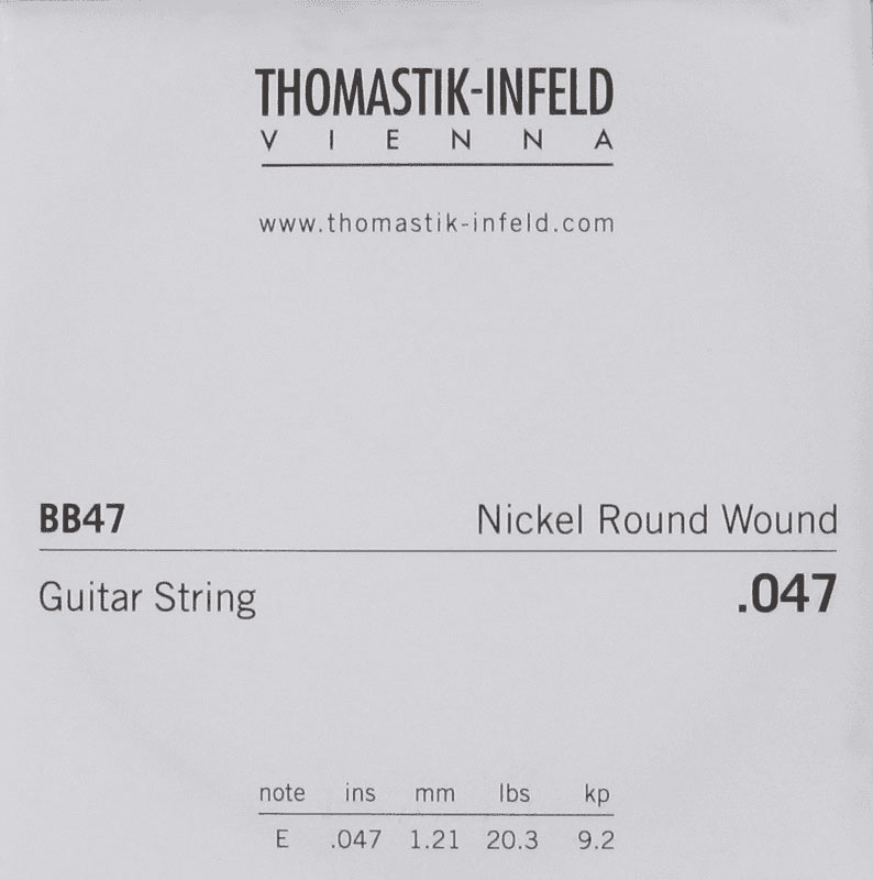 THOMASTIK STRINGS FOR ELECTRIC GUITARS STRINGS DETAIL.047