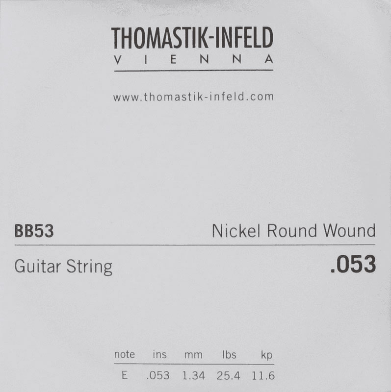 THOMASTIK STRINGS FOR ELECTRIC GUITARS STRINGS DETAIL.053