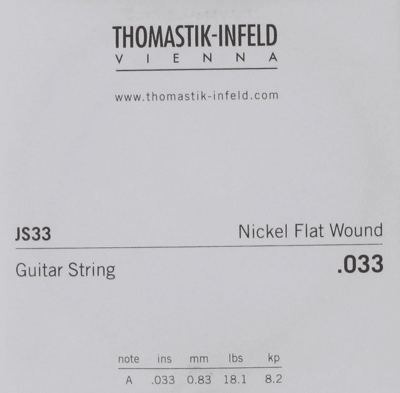 THOMASTIK THOMASTIK STRINGS FOR ELECTRIC GUITARS STRINGS DETAIL.033