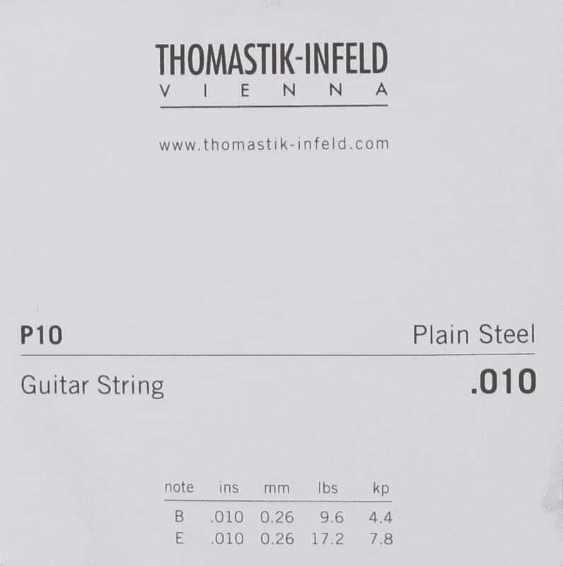 THOMASTIK P10 PLAIN STEEL 10 (UNITE)