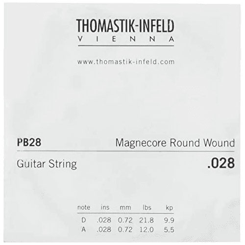 THOMASTIK SINGLE ROPE - POWER BRIGHTS REGULAR BOTTOM - .028