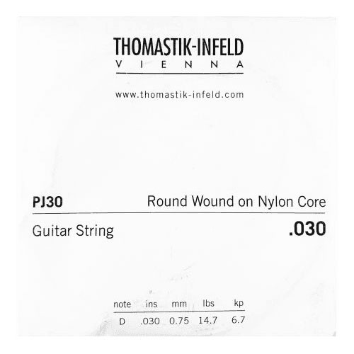 THOMASTIK JOHN PEARSE FOLK SERIES LIGHT RE4 CLASSICAL GUITAR STRINGS .030