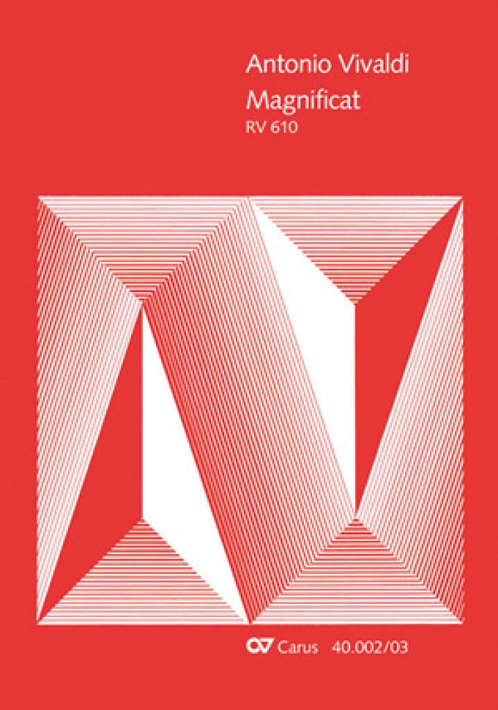 CARUS Vivaldi Antonio - Magnificat RV 610 - Vocal Score
