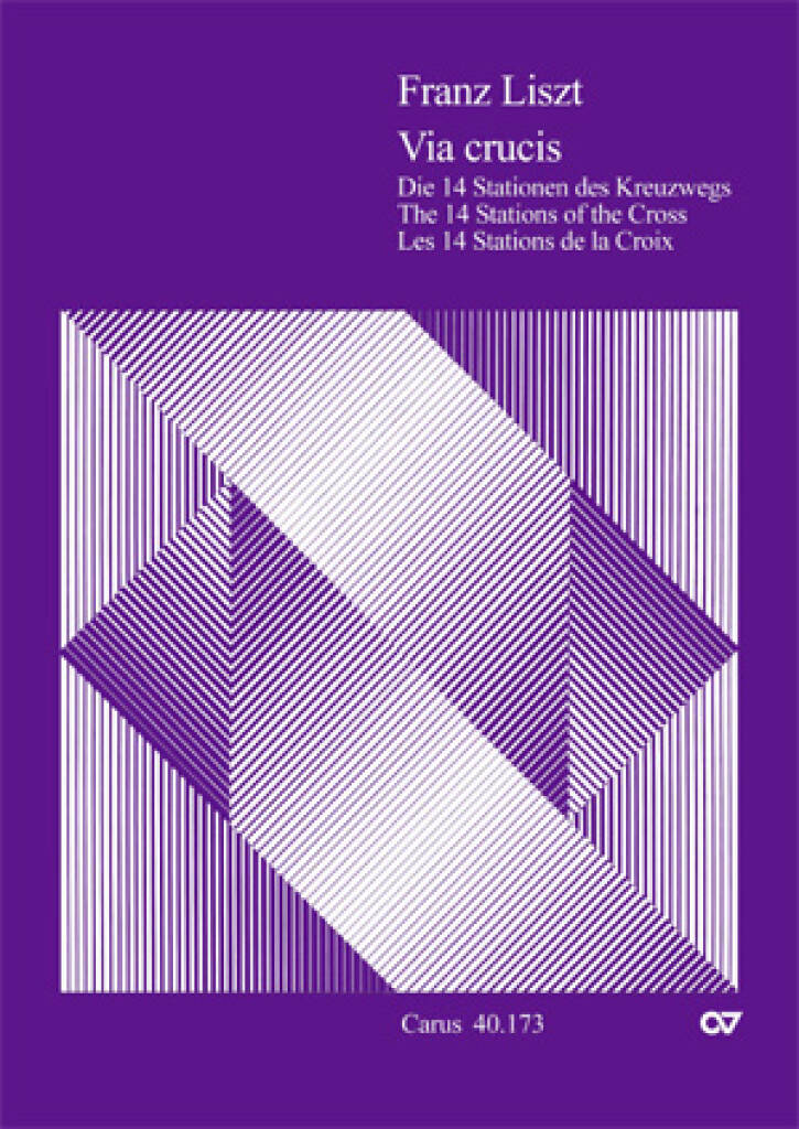 EDITION BREITKOPF Liszt Franz - Via Crucis - Les 14 Stations de la Croix - Score