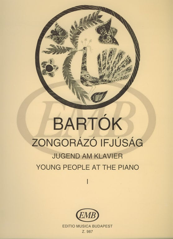 EMB (EDITIO MUSICA BUDAPEST) BARTOK B. - YOUNG PEOPLE AT THE PIANO VOL. 1 