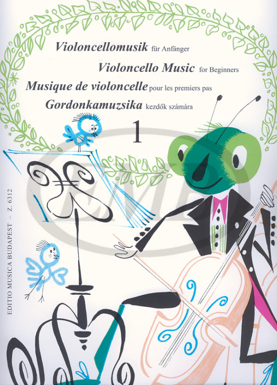 EMB (EDITIO MUSICA BUDAPEST) VIOLONCELLO MUSIC FOR BEGINNERS - VIOLONCELLE ET PIANO