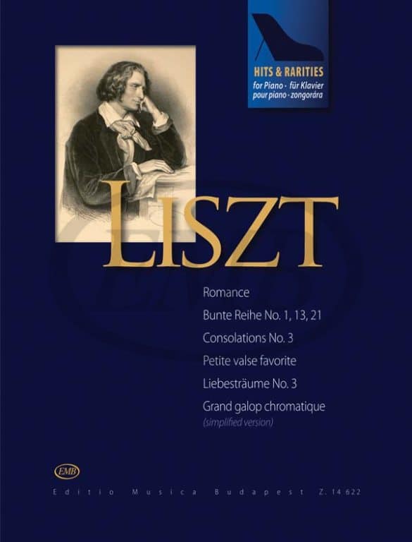 EMB (EDITIO MUSICA BUDAPEST) LISZT - HITS & RARITIES - PIANO