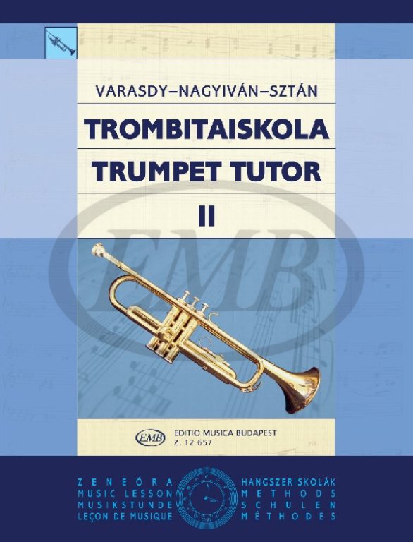 EMB (EDITIO MUSICA BUDAPEST) VARASDY - TRUMPET TUTOR V2 - TROMPETTE SOLO