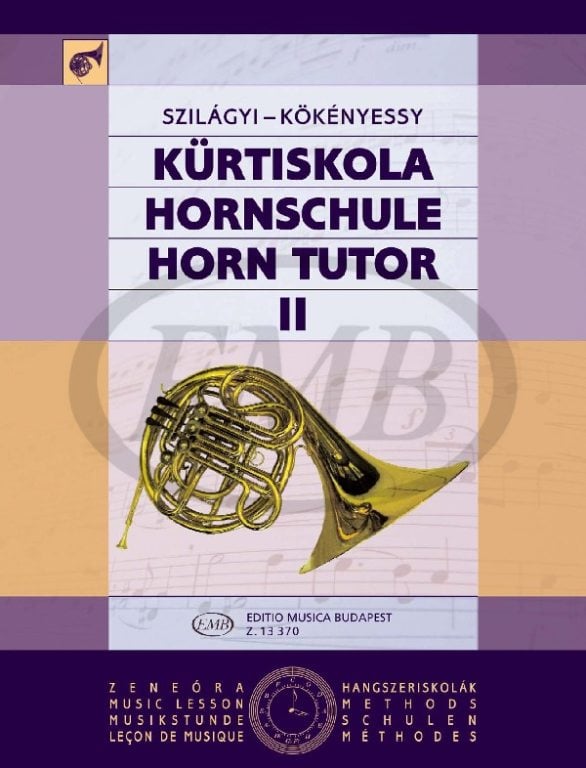 EMB (EDITIO MUSICA BUDAPEST) SZILAGYI - HORN TUTOR V2 - HORN SOLO