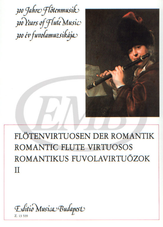 EMB (EDITIO MUSICA BUDAPEST) ALBUM - ROMANTICI VIRTUOSI DEL FLAUTO, VOL. 2 - FLUTE ET PIANO