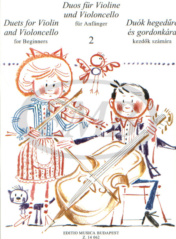 EMB (EDITIO MUSICA BUDAPEST) Duetti Vol.2 - Violon et Violoncelle