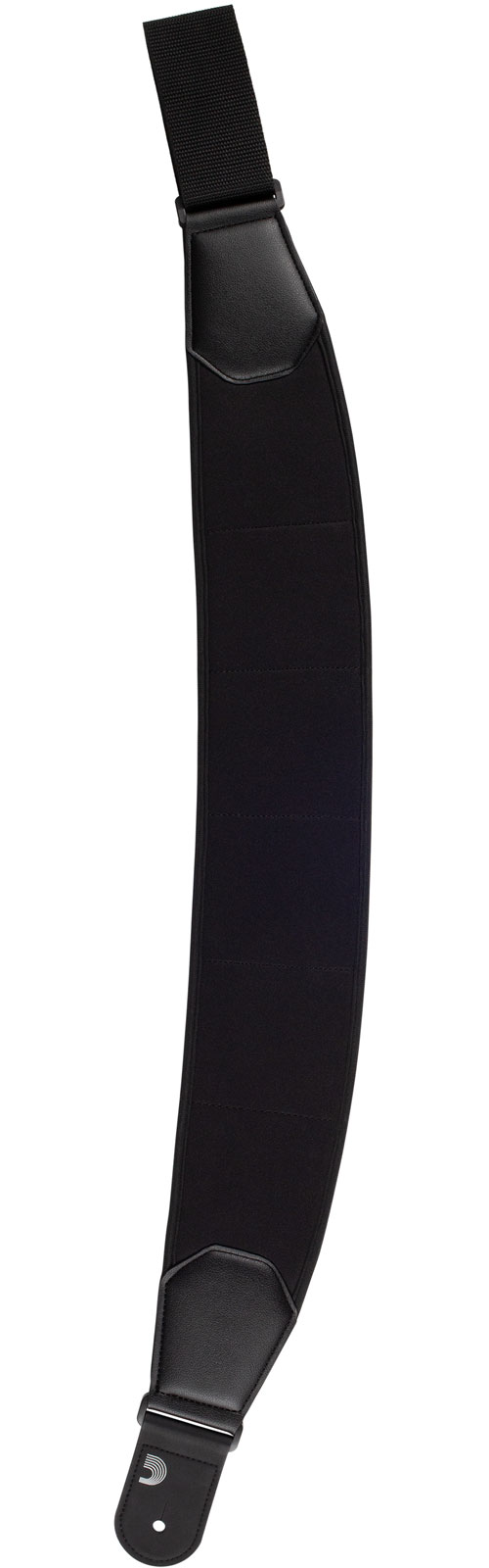 D'ADDARIO AND CO Comfort Neoprene Guitar Strap, Black
