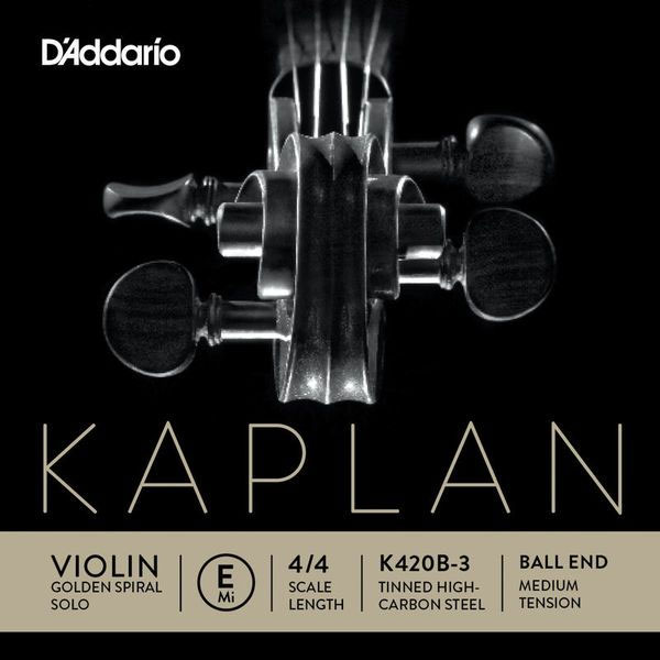 D'ADDARIO AND CO 4/4 Kaplan Corde Mi Medium/acier PLEIN-a Boule