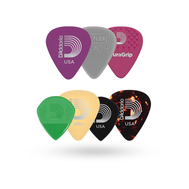 D'ADDARIO AND CO 1XVP6-5 Pack de 5 Médiators Heavy