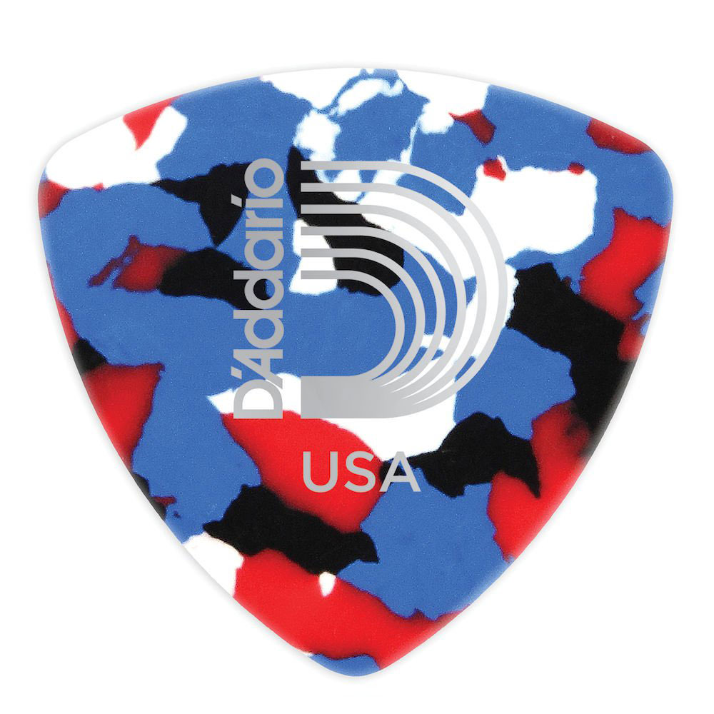 D'ADDARIO AND CO Celluloid Multicolores Medium Format Large la Pièce