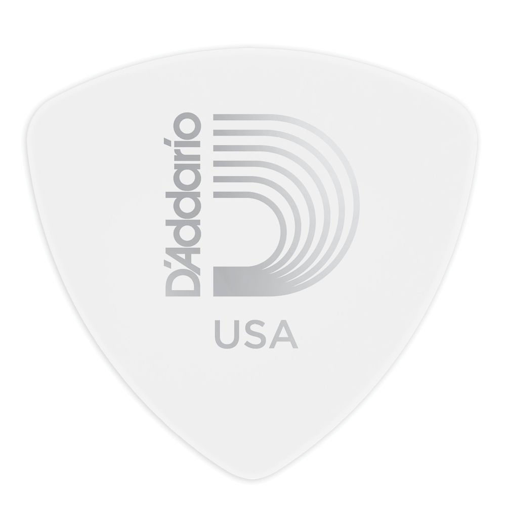 D'ADDARIO AND CO White-color Celluloid Light Wide Shape La Pièce
