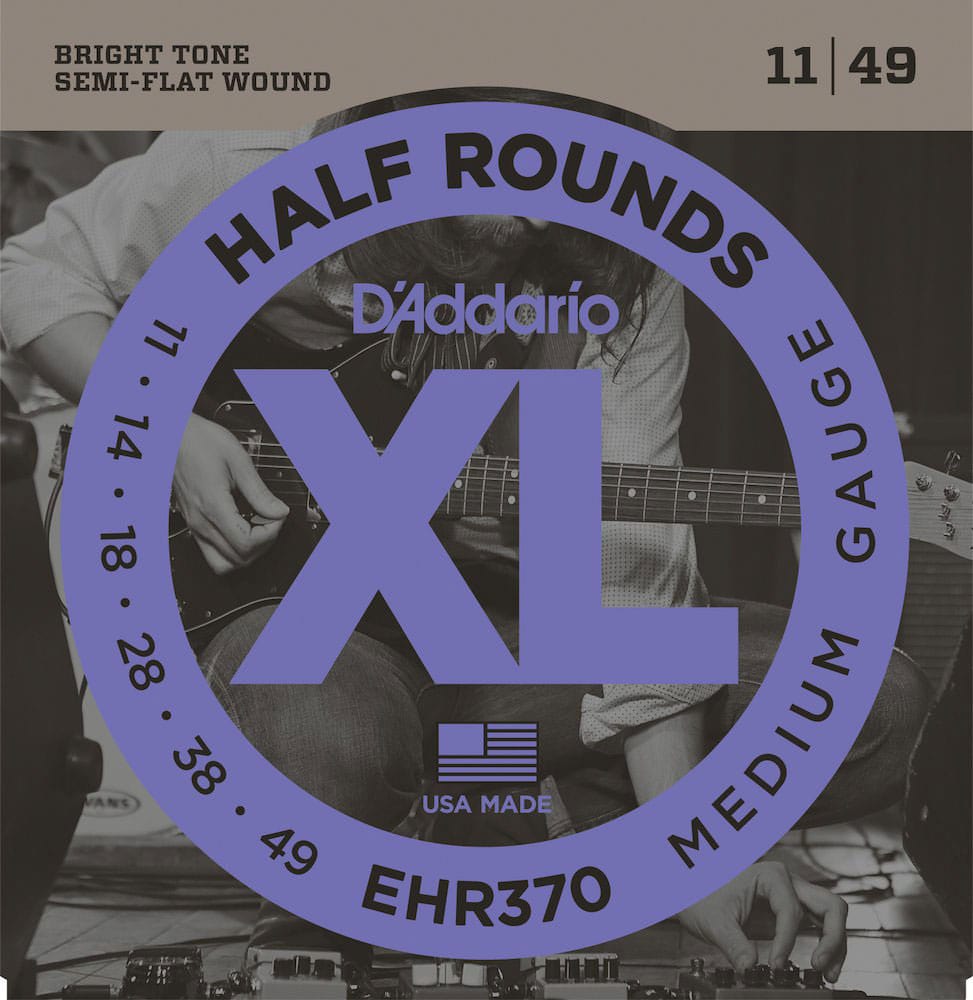 D'ADDARIO AND CO EHR370 HALF ROUNDD MEDIUM 11-49