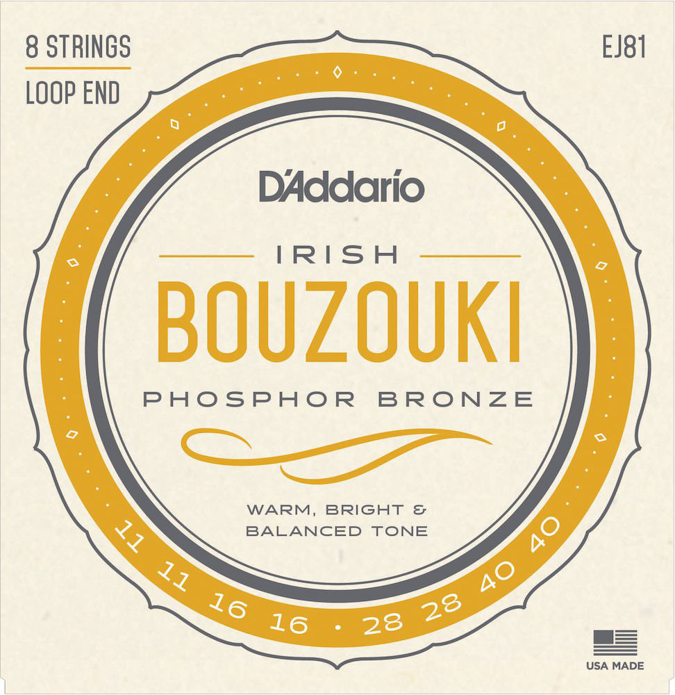 D'ADDARIO AND CO EJ81 IRISH BOUZOUKI STRINGS