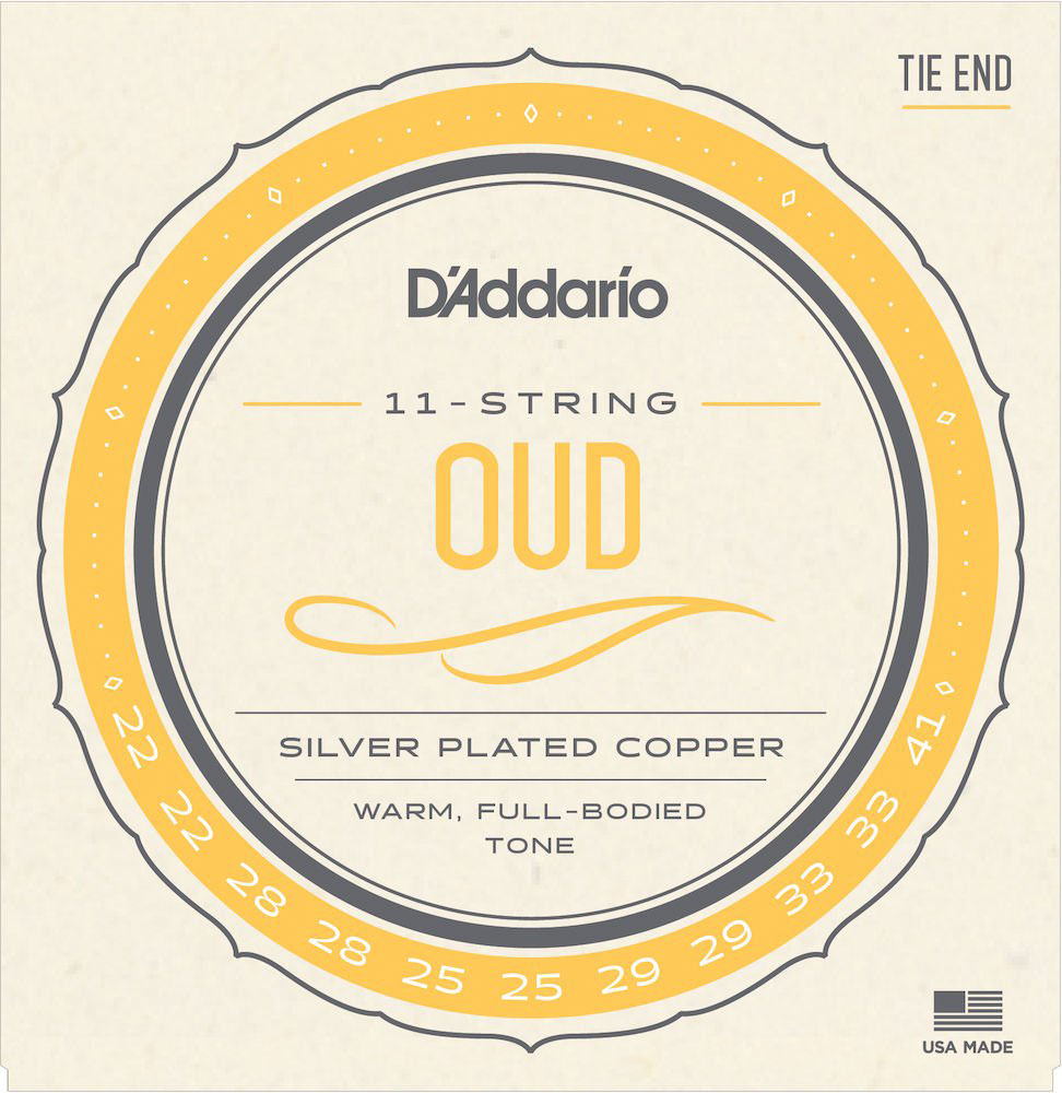 D'ADDARIO AND CO Jeu de 11 cordes pour Oud EJ95 D'addario