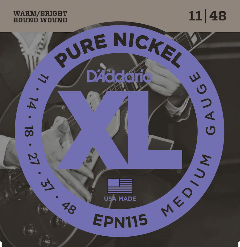 D'ADDARIO AND CO EPN115 PURE NICKEL BLUES/JAZZ ROCK 11-48