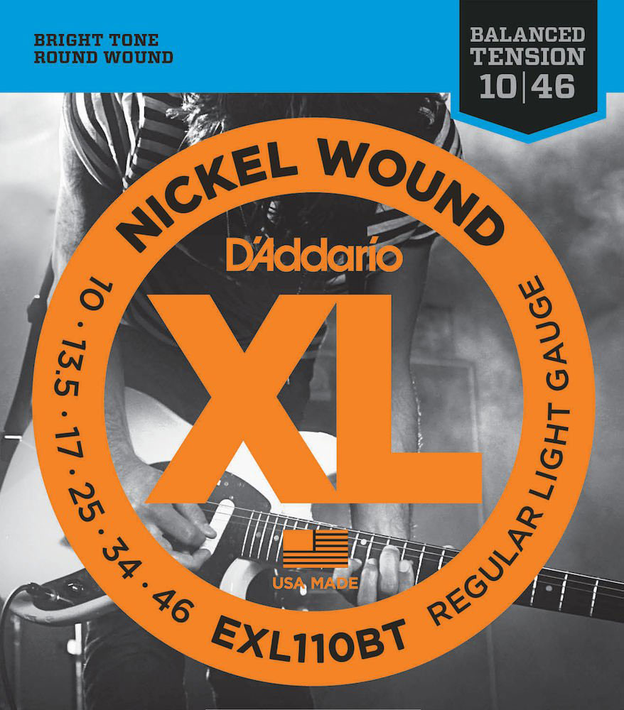 D'ADDARIO AND CO EXL110BT Nickel Wound Regular Light 10-46