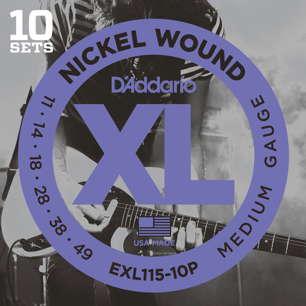 D'ADDARIO AND CO EXL115-10P