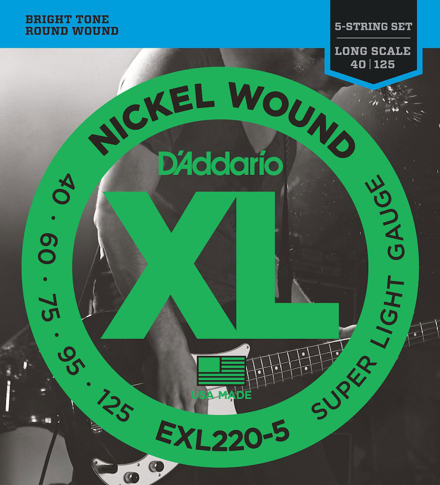 EXL220 NICKEL WOUND SUPER LIGHT 40-95 LONG SCALE