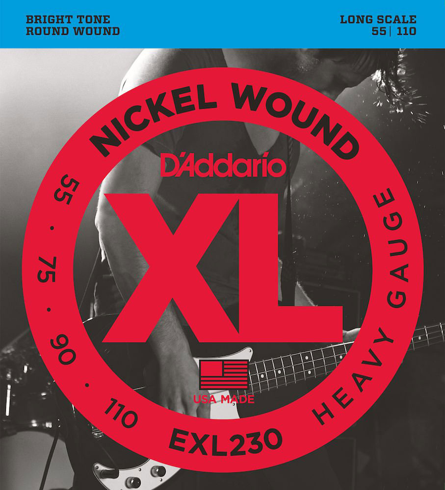 D'ADDARIO AND CO EXL230 Nickel Wound Long Scale Heavy 55-110