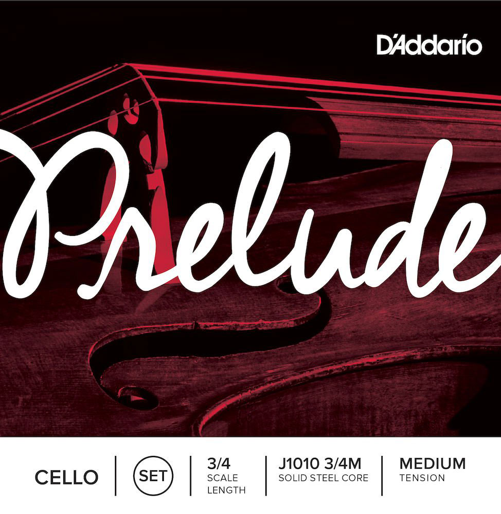 D'ADDARIO AND CO Jeu De Prelude Manche 3/4 Medium