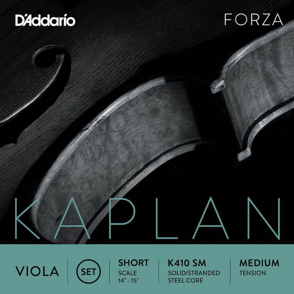 D'ADDARIO AND CO Alto Kaplan Jeu De Cordes Short Scale De Tension